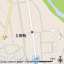 石川県白山市上野町周辺の地図