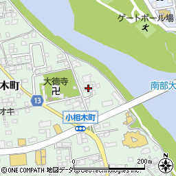 群馬県前橋市小相木町761周辺の地図