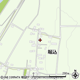 栃木県真岡市堀込399周辺の地図