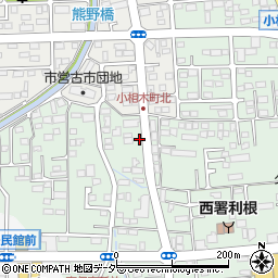 群馬県前橋市小相木町208周辺の地図