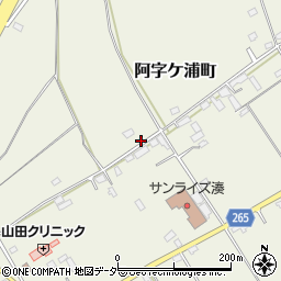 茨城県ひたちなか市阿字ケ浦町1478-2周辺の地図