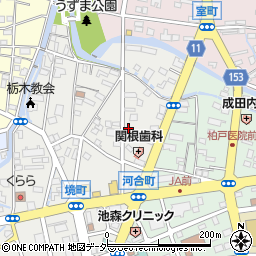 ポケット周辺の地図