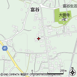 茨城県桜川市富谷1649周辺の地図