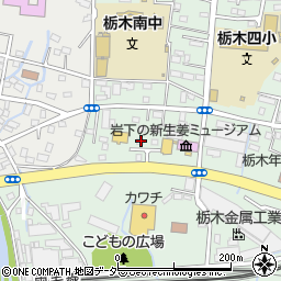栃木県栃木市本町1周辺の地図