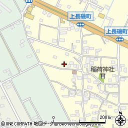 群馬県前橋市上長磯町168-3周辺の地図