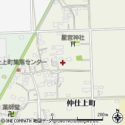 栃木県栃木市仲仕上町360周辺の地図