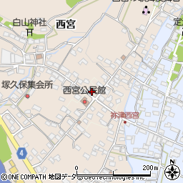 長野県東御市西宮2148周辺の地図