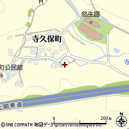 栃木県佐野市寺久保町870周辺の地図