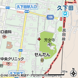 栃木県真岡市久下田805周辺の地図
