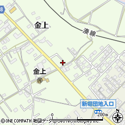 茨城県ひたちなか市金上1121周辺の地図