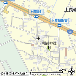 群馬県前橋市上長磯町120周辺の地図