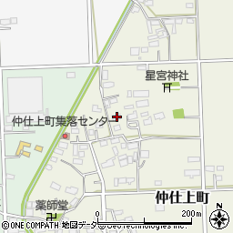 栃木県栃木市仲仕上町365周辺の地図