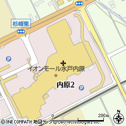 龍神丸水戸　内原店周辺の地図
