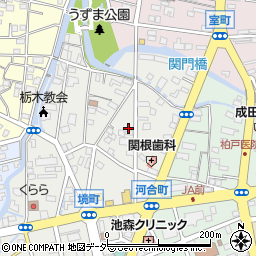 櫻寿司 境町店周辺の地図