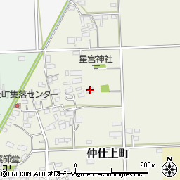 栃木県栃木市仲仕上町358周辺の地図