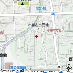 群馬県前橋市小相木町219周辺の地図