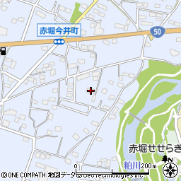 群馬県伊勢崎市赤堀今井町1丁目151周辺の地図