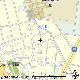 群馬県前橋市小島田町678周辺の地図