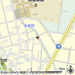 群馬県前橋市小島田町697周辺の地図