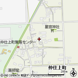 栃木県栃木市仲仕上町361周辺の地図