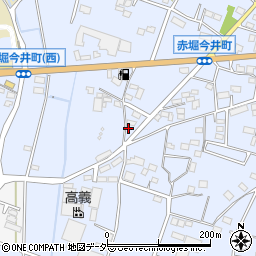 群馬県伊勢崎市赤堀今井町1丁目181周辺の地図