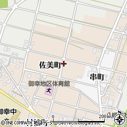 石川県小松市佐美町庚周辺の地図