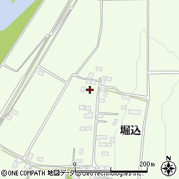 栃木県真岡市堀込397周辺の地図