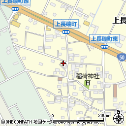 群馬県前橋市上長磯町195周辺の地図