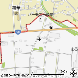 群馬県伊勢崎市下触町659-21周辺の地図