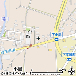 長野県上田市小島周辺の地図