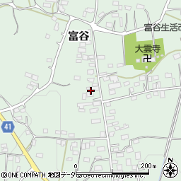 茨城県桜川市富谷1695周辺の地図