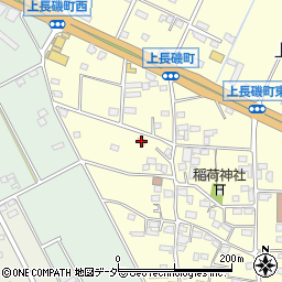 群馬県前橋市上長磯町157周辺の地図