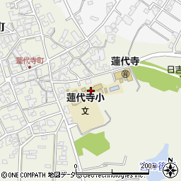 石川県小松市蓮代寺町ハ丙16周辺の地図