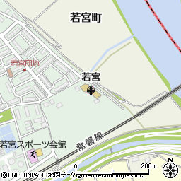 水戸市立若宮保育所周辺の地図