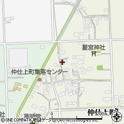 栃木県栃木市仲仕上町364周辺の地図