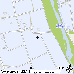 長野県安曇野市穂高有明古厩5440周辺の地図