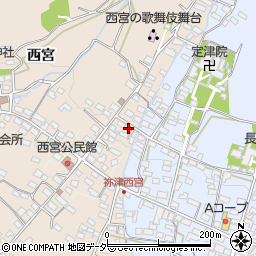 長野県東御市西宮2223周辺の地図