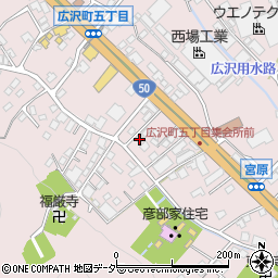 有限会社木間製作所　桐生工場周辺の地図