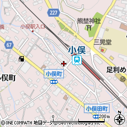 小俣タクシー周辺の地図