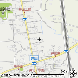 群馬県高崎市井出町1631周辺の地図