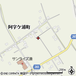 茨城県ひたちなか市阿字ケ浦町1426周辺の地図