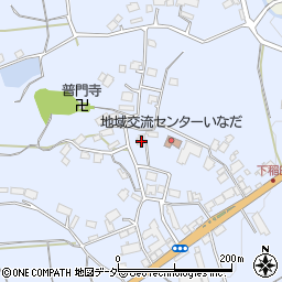 茨城県笠間市稲田3378周辺の地図