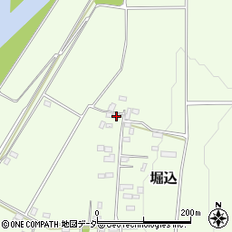 栃木県真岡市堀込396周辺の地図