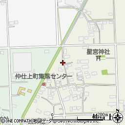 栃木県栃木市仲仕上町367周辺の地図