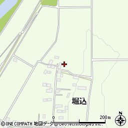 栃木県真岡市堀込529周辺の地図