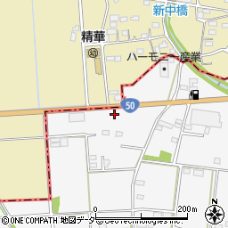 群馬県伊勢崎市下触町647周辺の地図