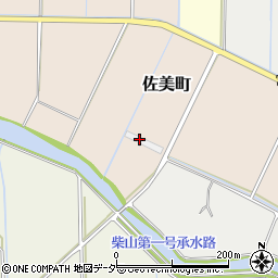 石川県小松市佐美町43周辺の地図