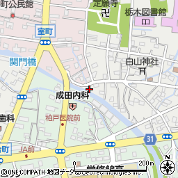 栃木県栃木市旭町5周辺の地図