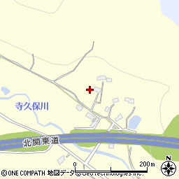 栃木県佐野市寺久保町195周辺の地図