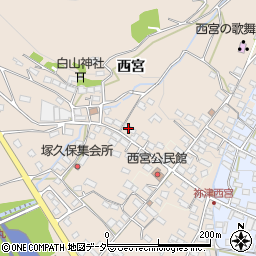 長野県東御市西宮2153周辺の地図